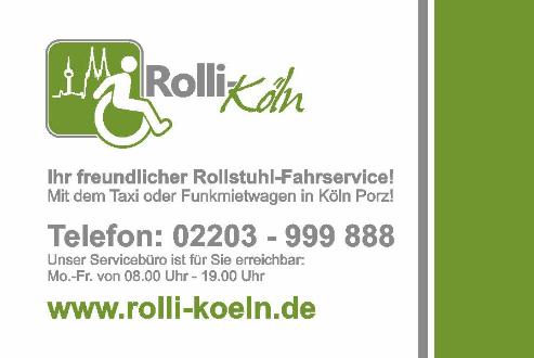 Rollstuhltransporte Köln